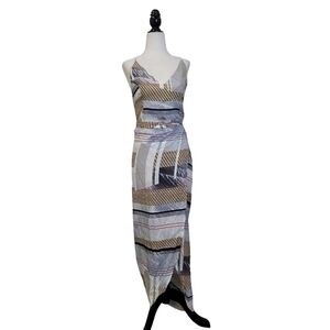 PS The Label Spaghetti straps  Wrap hi-lo dress